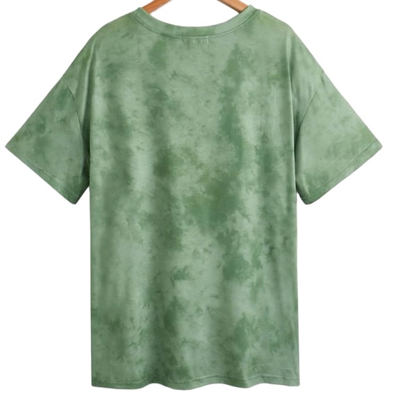 Mystic Sunshine Fairycore x Mental Health graphic oversized tee size large - Picture 4 of 7